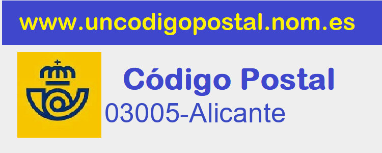 Codigo Postal 03005-Alicante>
     </div>
    </div>
      <div class=