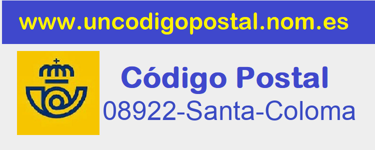 Codigo Postal 08922-Santa-Coloma>
     </div>
    </div>
      <div class=