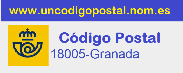 Codigo Postal 18005-Granada>
     </div>
    </div>
      <div class=