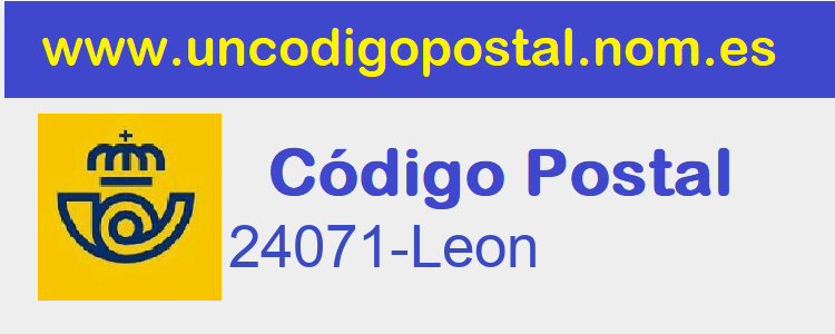 Codigo Postal 24071-Leon>
     </div>
    </div>
      <div class=
