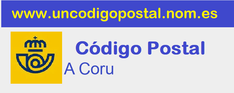 Codigo Postal Coru&ntilde;a