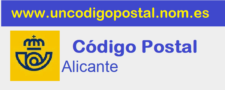 Codigo Postal Alicante
