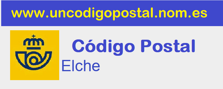 Codigo Postal Elche