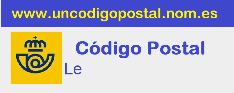 Codigo Postal Le&oacute;n